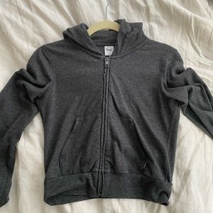 Tna rib zip up hoodie